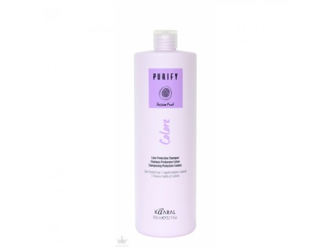 KAARAL PURIFY new COLORE - Šampūnas dažytiems plaukams su pasifloros, acai bei ryžių ekstraktais, 1000 ml